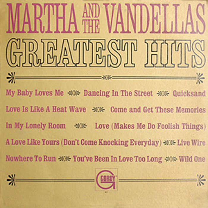 martha-reeves-motown-legend-Martha & the Vandellas Greatest Hits LP