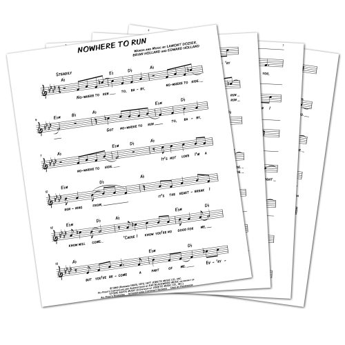 Jimmy Mack - Signed Sheet Music