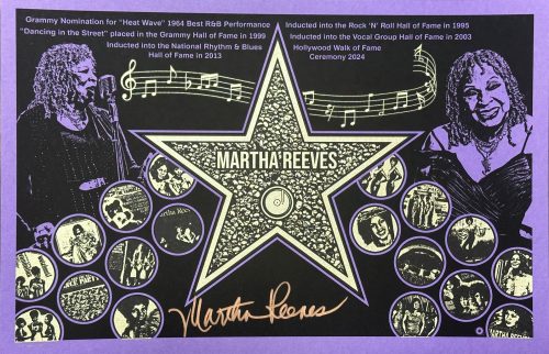 Limited Edition Hollywood Star Lavender Print