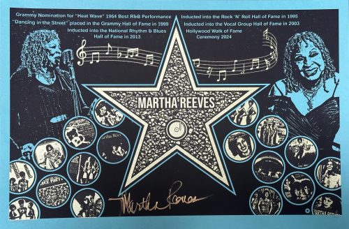Limited Edition Hollywood Star Blue Print